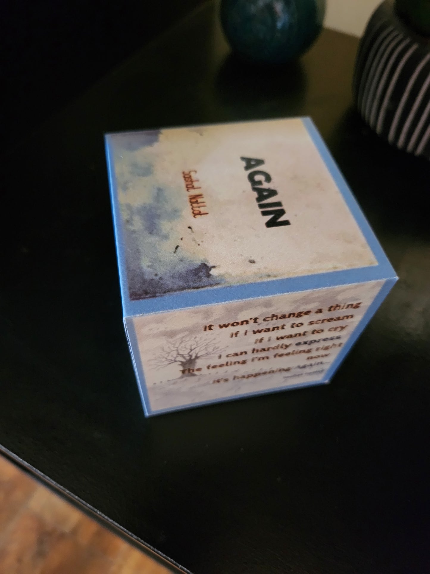 Home Decor/ cube