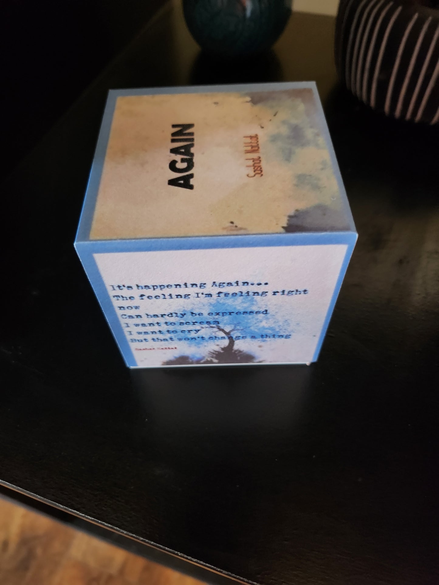 Home Decor/ cube